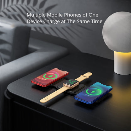 3-in-1 Foldable Magnetic Wireless Chargers